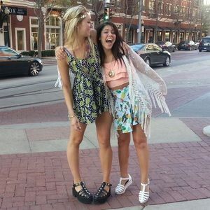 LF pineapple print romper